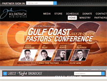 Tablet Screenshot of johnkilpatrick.org